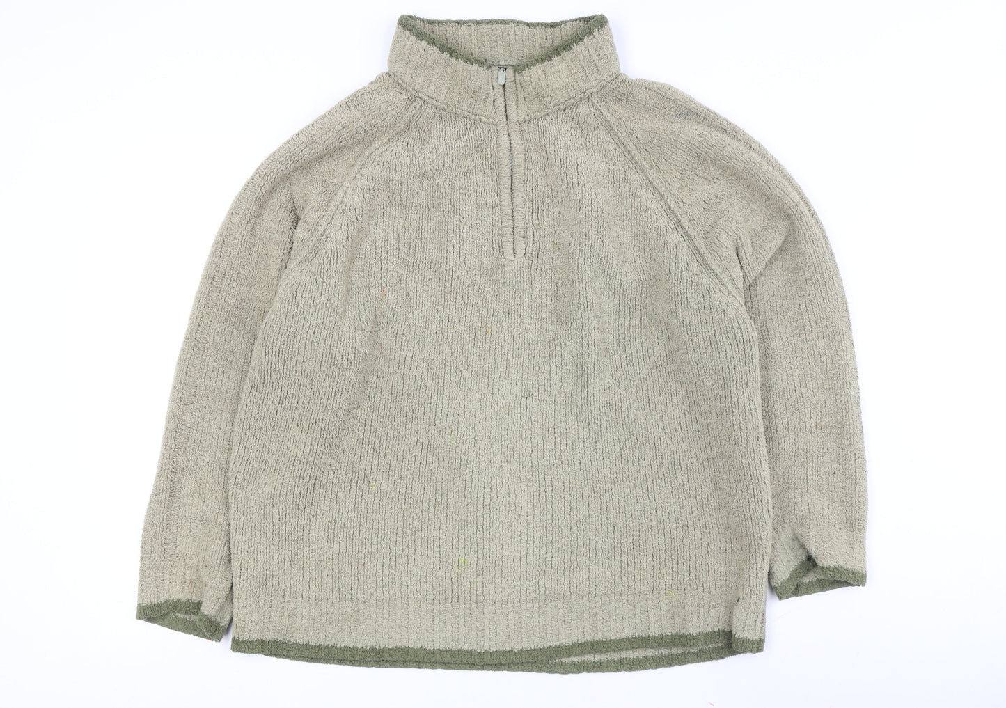 Mens UK Size M Peter Storm Beige 1/4 Zip Sweatshirt