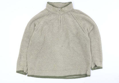 Mens UK Size M Peter Storm Beige 1/4 Zip Sweatshirt