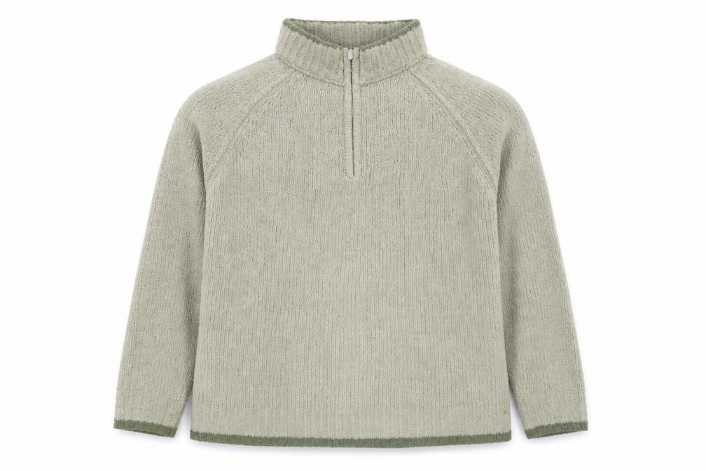Mens UK Size M Peter Storm Beige 1/4 Zip Sweatshirt
