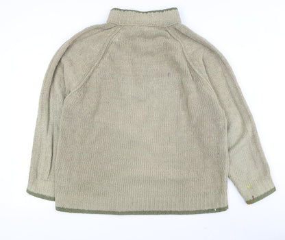 Mens UK Size M Peter Storm Beige 1/4 Zip Sweatshirt