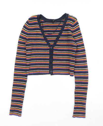 Womens UK Size M Urban Outfitters Multicoloured Cardigan Jumper