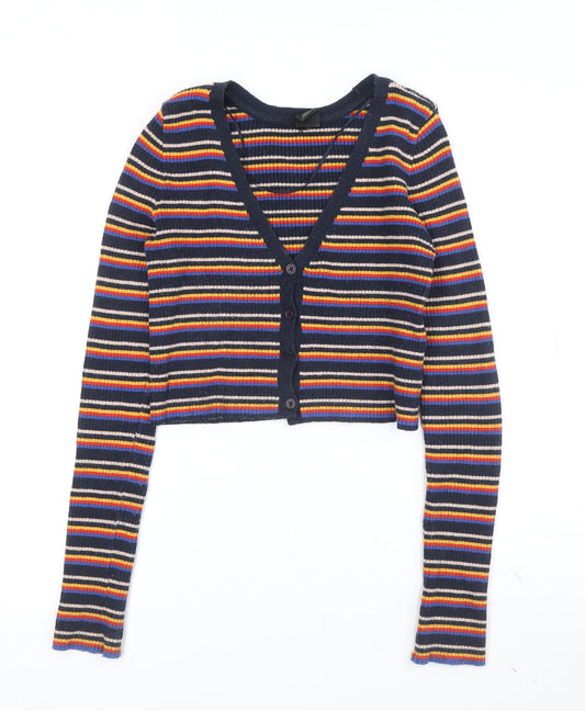 Womens UK Size M Urban Outfitters Multicoloured Cardigan Jumper