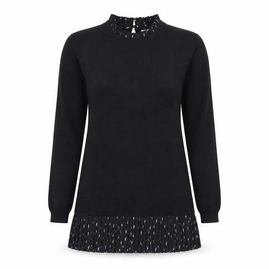 Womens UK Size S Monsoon Black Pullover Jumper