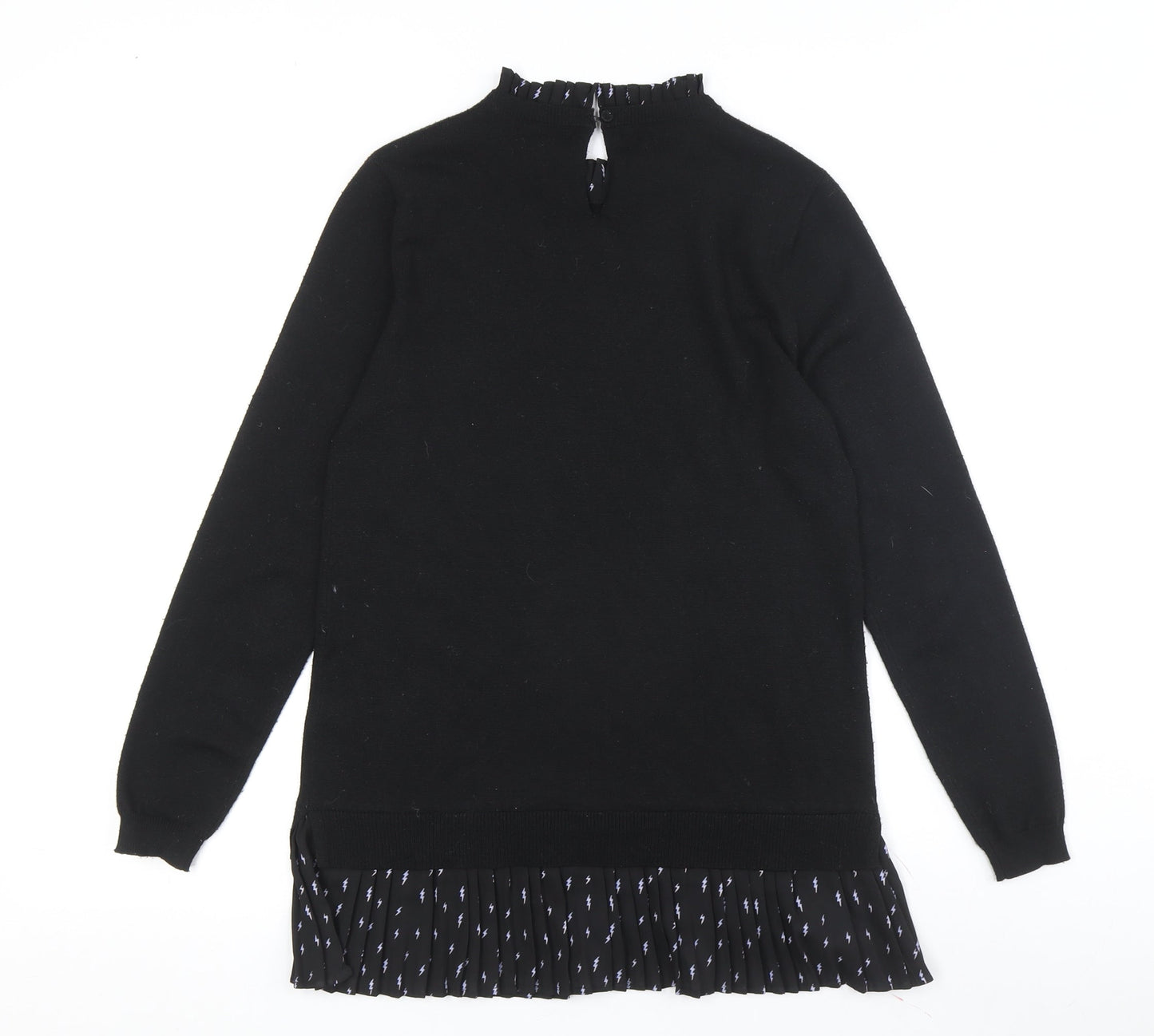 Womens UK Size S Monsoon Black Pullover Jumper