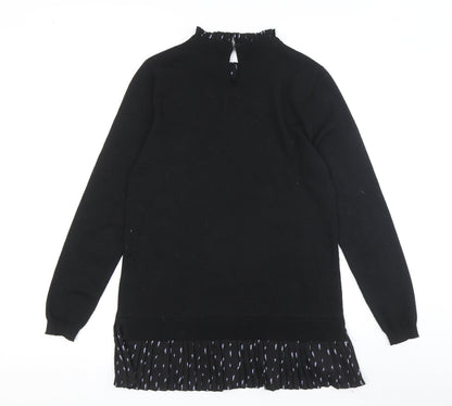 Womens UK Size S Monsoon Black Pullover Jumper