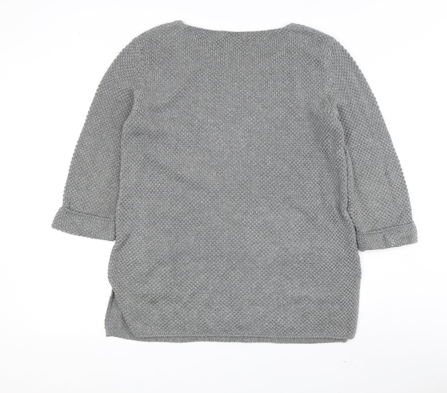 Womens UK Size 14 monari Grey Tunic Jumper