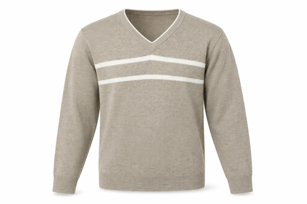 Mens UK Size S EWM Beige Pullover Jumper