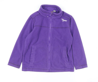 TOG 24 Girls Purple Fleece Jacket 5-6 Years