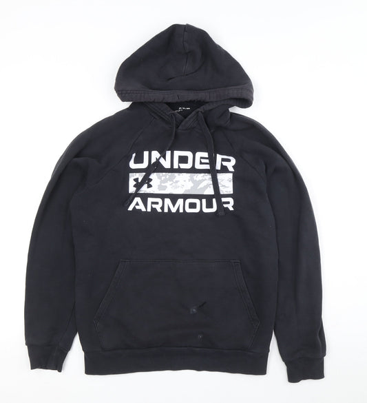Under Armour Men's Black Hoodie XS Pullover Graphic
