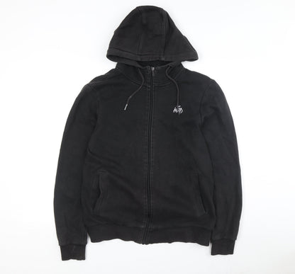 Mens UK Size S Kings Will Dream Black Full Zip Hoodie