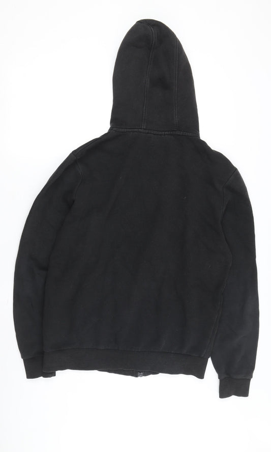 Mens UK Size S Kings Will Dream Black Full Zip Hoodie