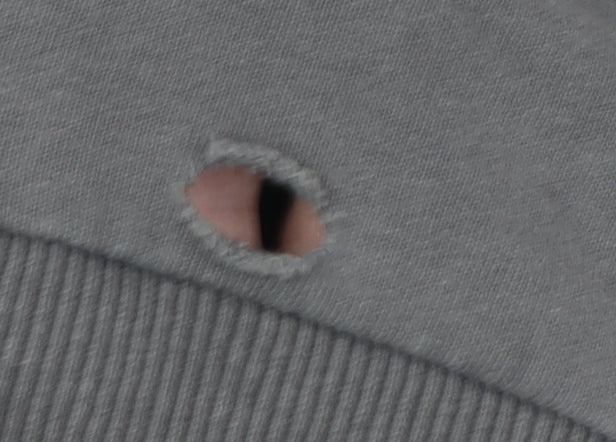 Unisex Adults UK Size M COLLUSION Grey Pullover Hoodie