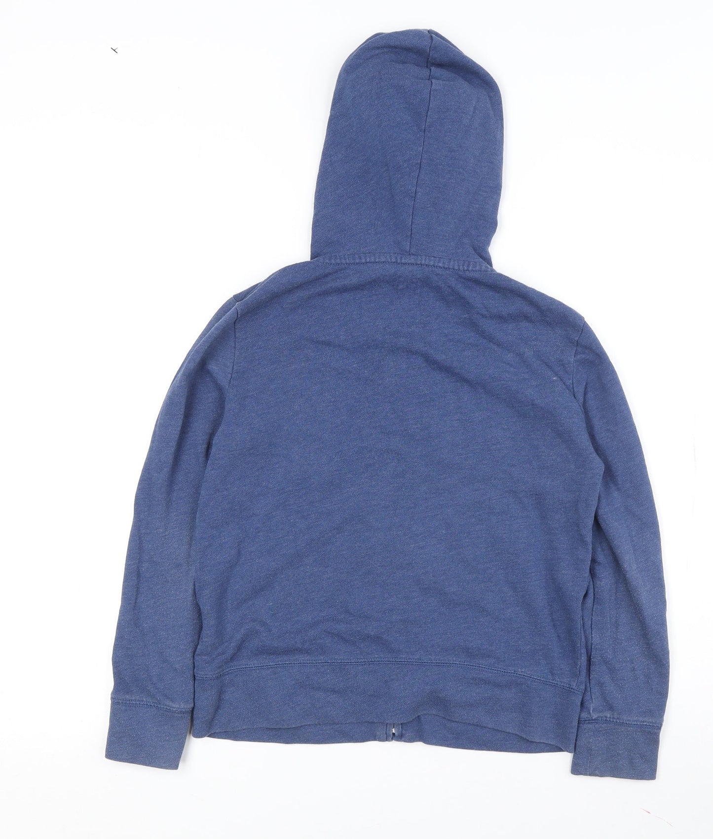 GAP Girls Blue Sequin Logo Hoodie L - Full Zip, Casual Wear