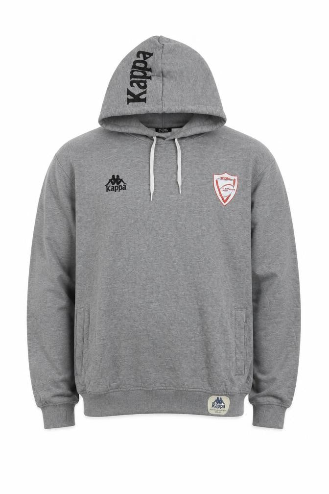 Mens UK Size XL Kappa Grey Pullover Hoodie