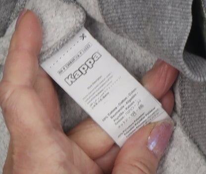 Mens UK Size XL Kappa Grey Pullover Hoodie