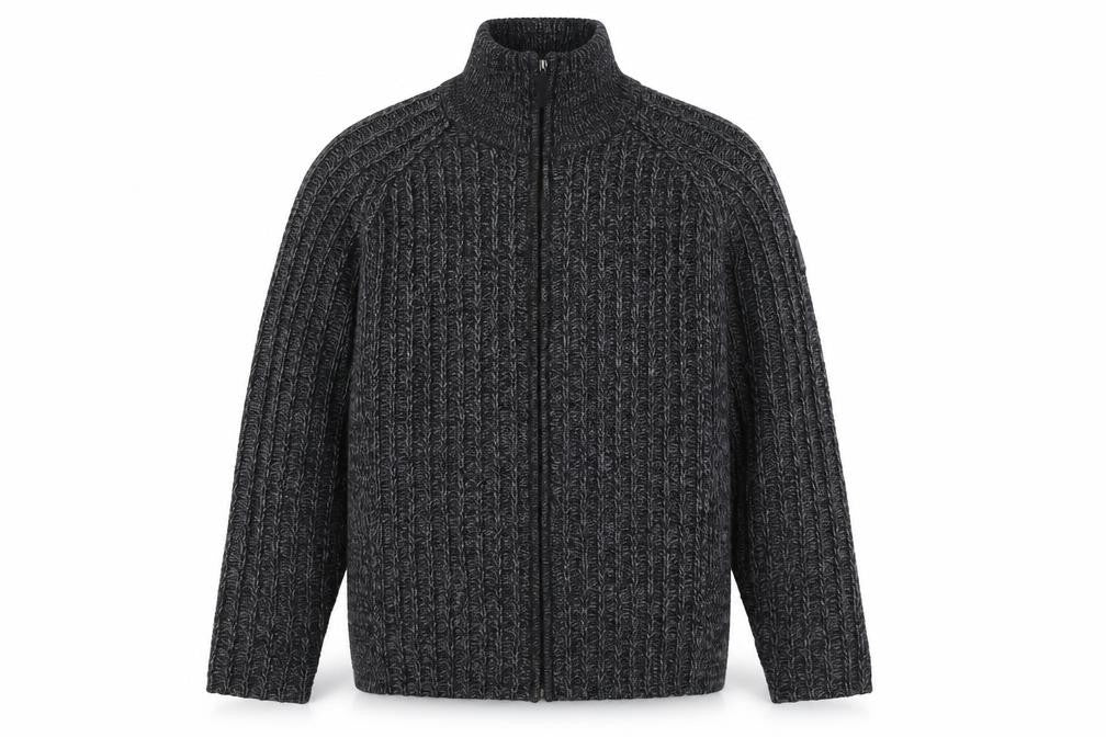 Mens UK Size L NEXT Black Full Zip Jumper