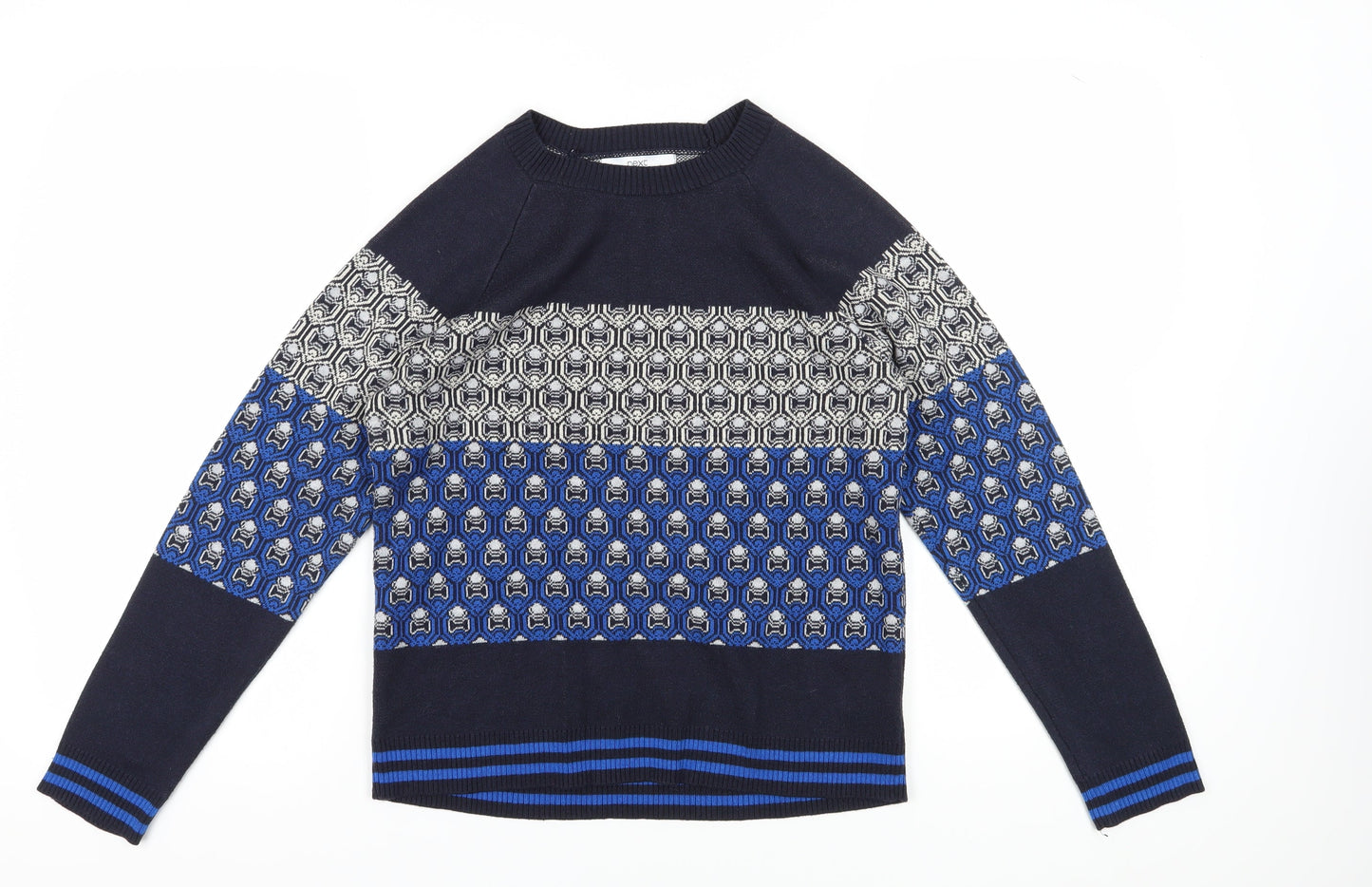 Womens UK Size S NEXT Blue Jumper Jumper