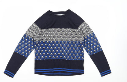 Womens UK Size S NEXT Blue Jumper Jumper