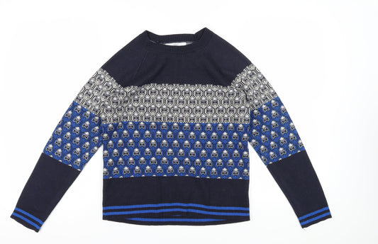 Womens UK Size S NEXT Blue Jumper Jumper
