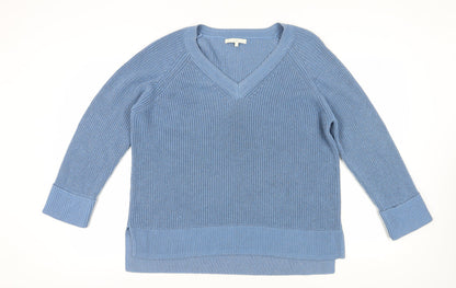 Womens UK Size L NEXT Blue Pullover Jumper