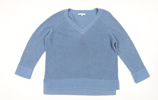 Womens UK Size L NEXT Blue Pullover Jumper
