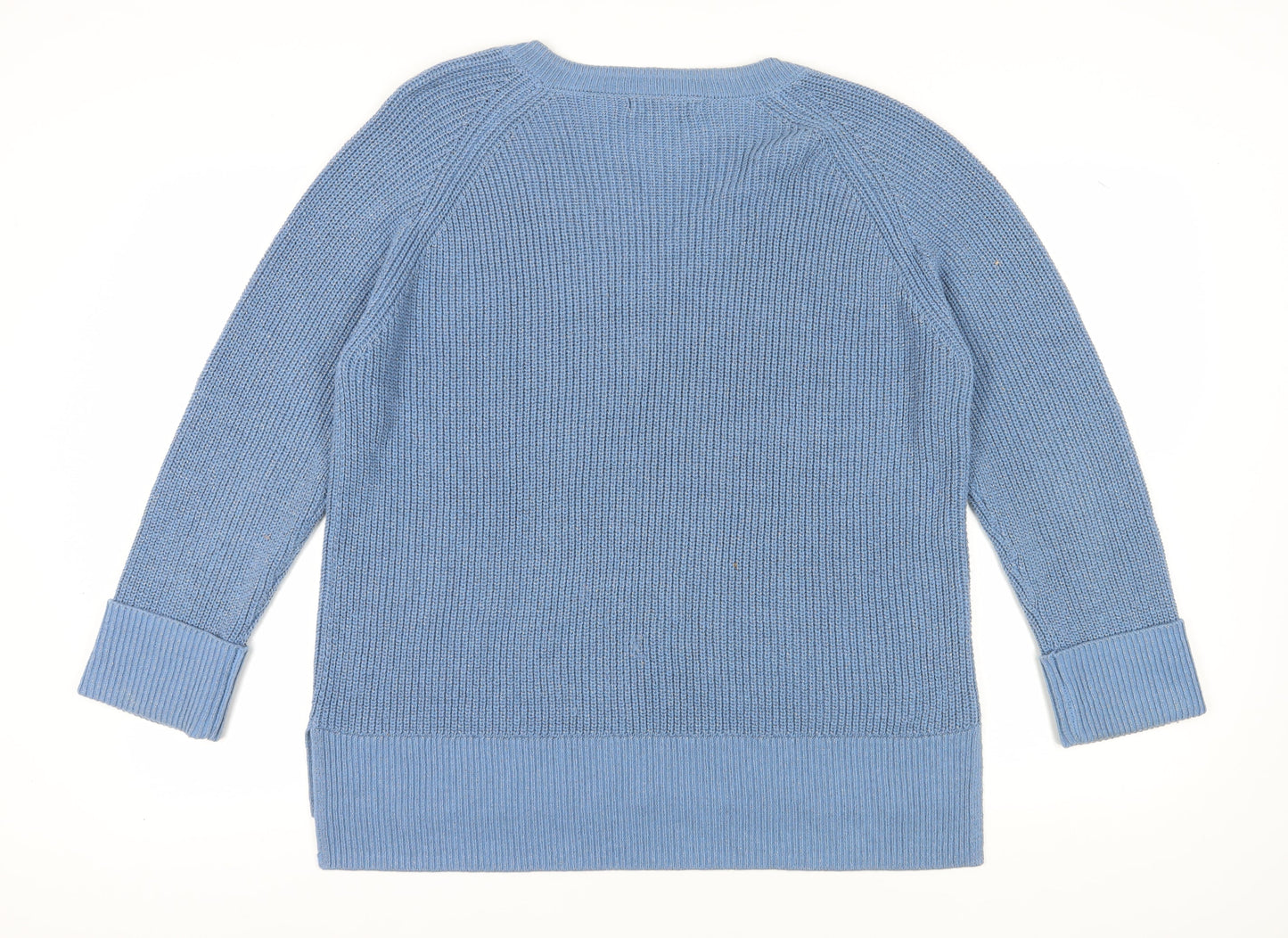Womens UK Size L NEXT Blue Pullover Jumper