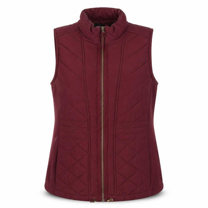 Womens UK Size M Roman Red Quilted Coat