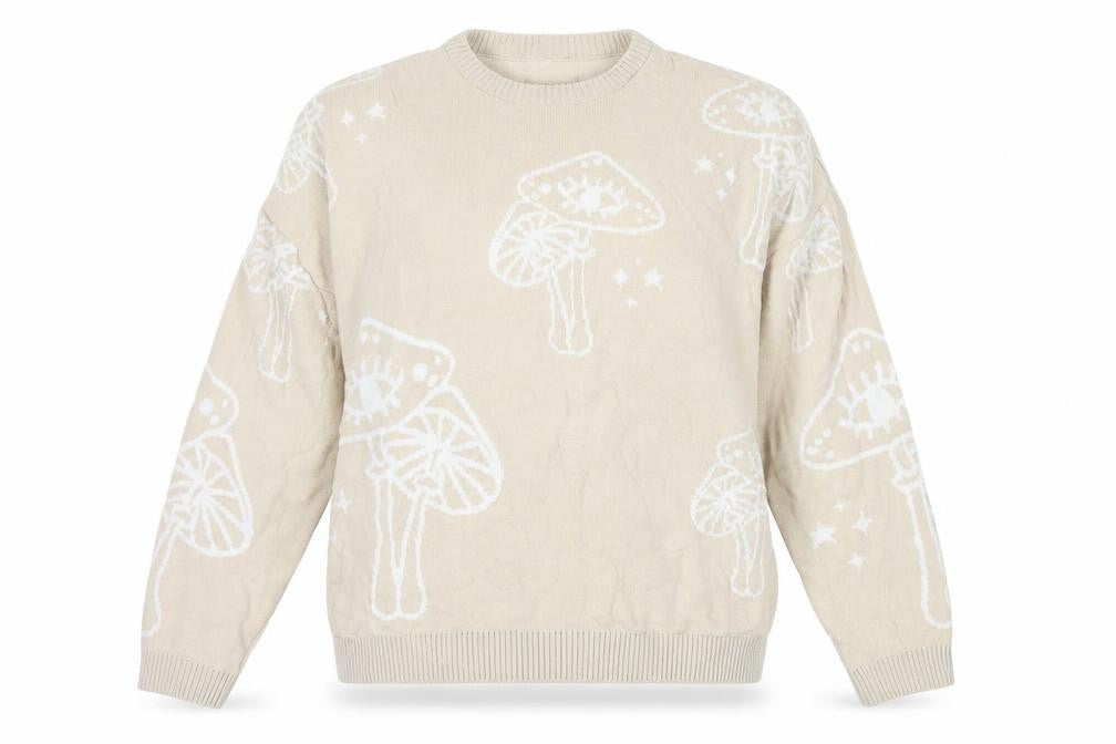 Womens UK Size S ASOS DESIGN Beige Pullover Jumper