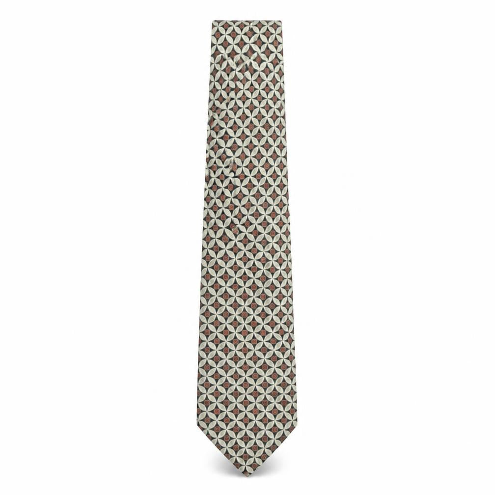 Mens Marks and Spencer Multicoloured Geometric 100% Polyester  Tie