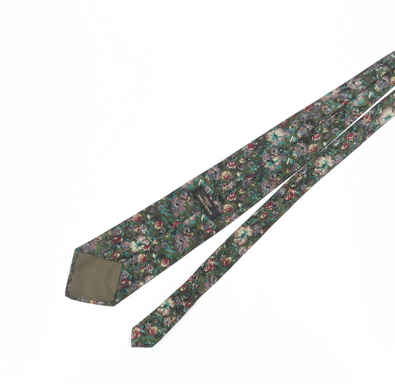 Marks and Spencer Men's Multicoloured Floral Tie