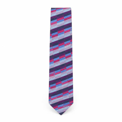Mens Austin Reed Multicoloured Plaids & Checks 100% Silk  Tie