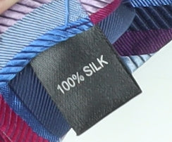 Austin Reed Multicoloured Silk Plaid Men's Tie One Size