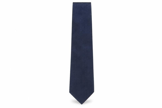 René Lezard Men's Blue Silk Tie, Classic Accessory