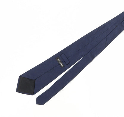 René Lezard Men's Blue Silk Tie, Classic Accessory