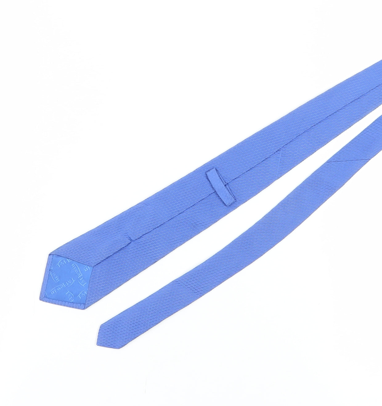 TM Lewin Blue Silk Handmade Men's Tie