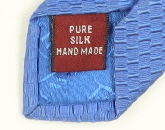 TM Lewin Blue Silk Handmade Men's Tie