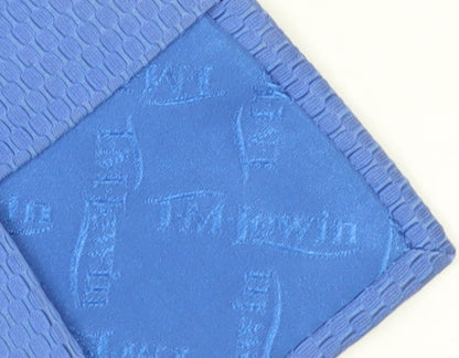 TM Lewin Blue Silk Handmade Men's Tie