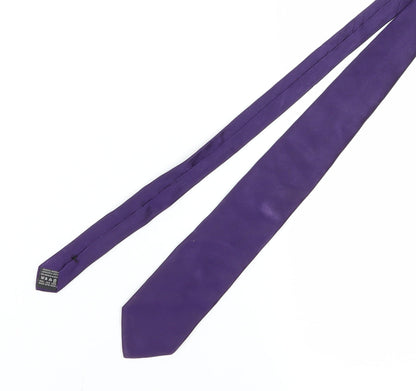 Tie Rack Men's Purple Silk Tie, Elegant and Stylish