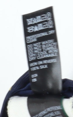 Marks and Spencer Multicoloured Floral Silk Tie