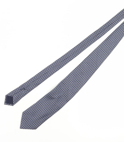 Boggi Milano Silk Geometric Blue Men's Tie One Size