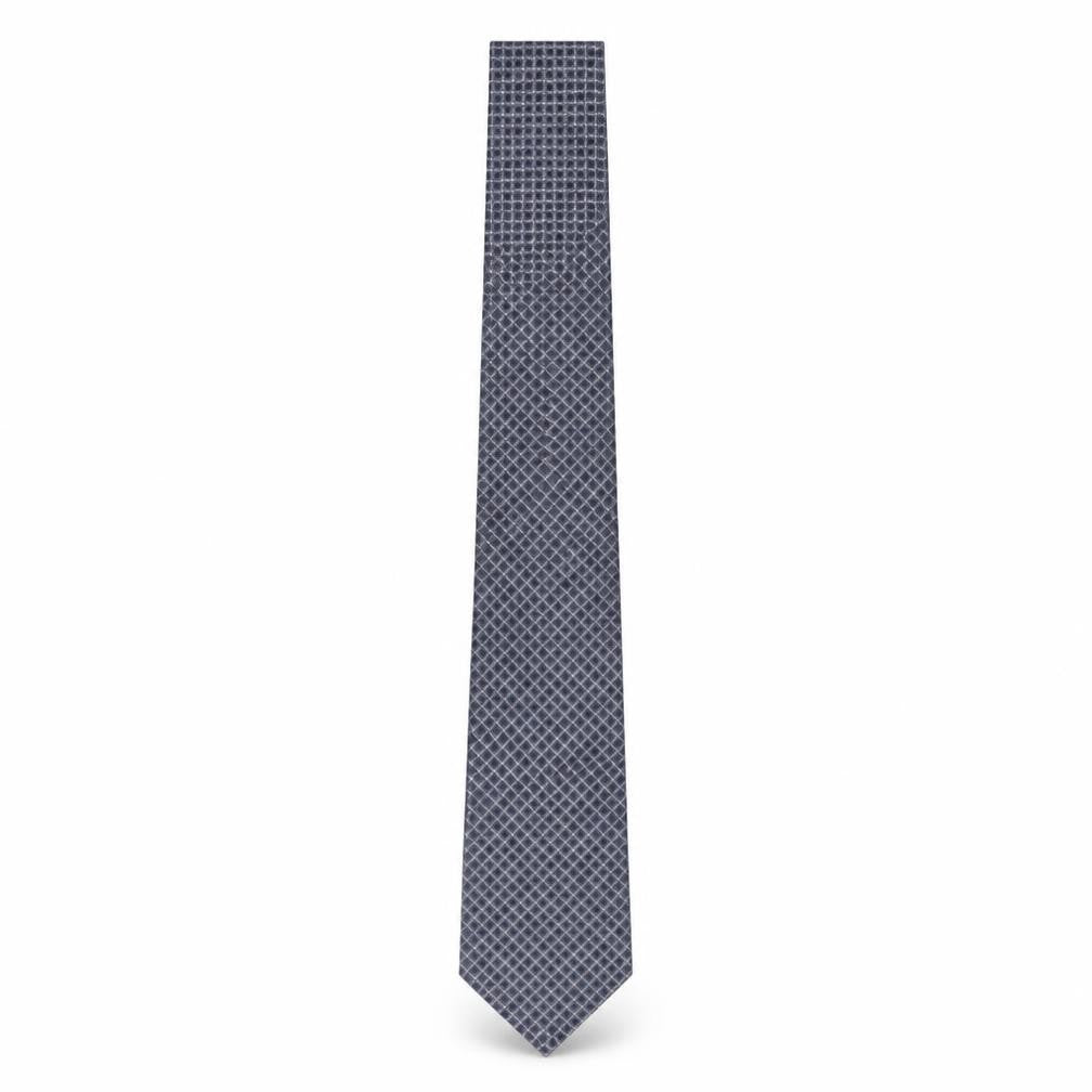 Mens Austin Reed Blue Geometric 70% Silk 30% Viscose  Tie