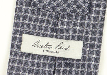 Austin Reed Men's Blue Geometric Silk Tie