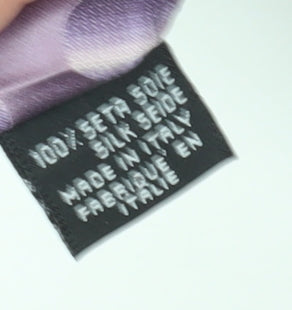 Kenzo Men's Purple Polka Dot Silk Tie