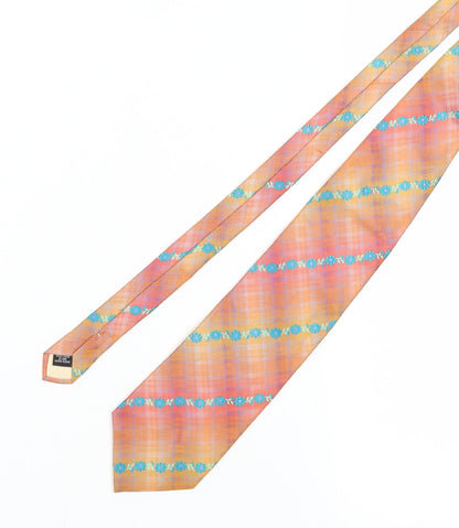 Mens Daniel Hechter Multicoloured Floral 100% Silk  Tie