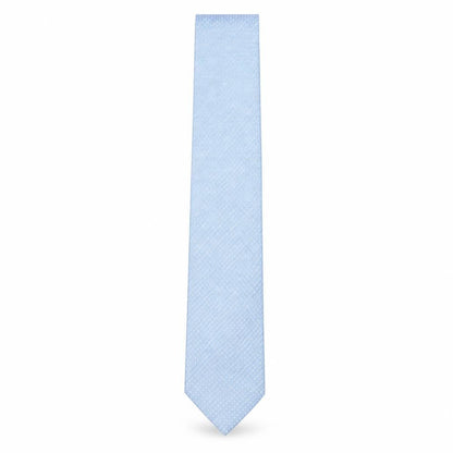 Havana Men's Blue Geometric Silk Tie, One Size
