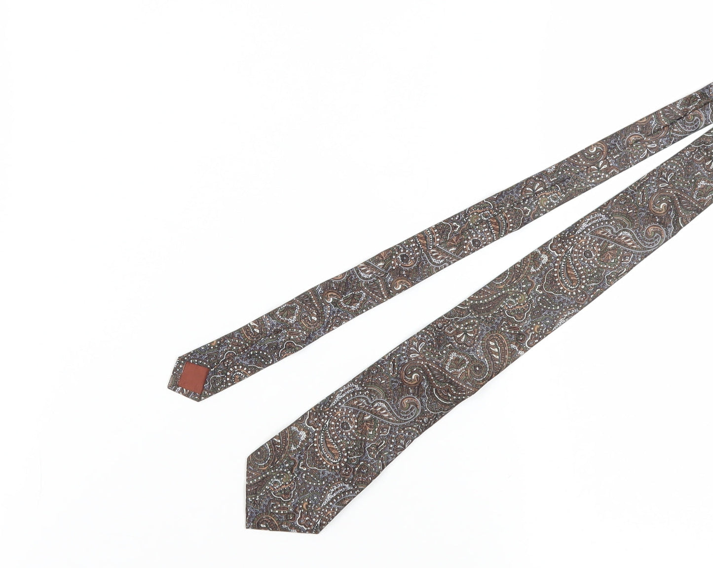 Austin Reed Men's Brown Paisley Silk Tie