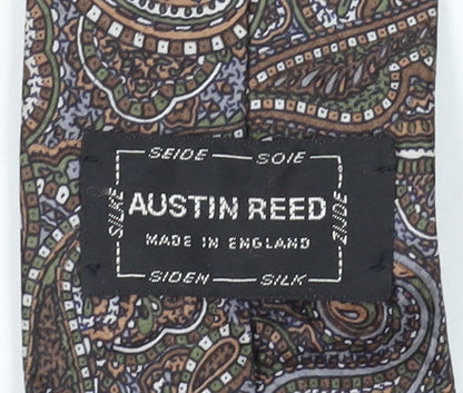 Austin Reed Men's Brown Paisley Silk Tie