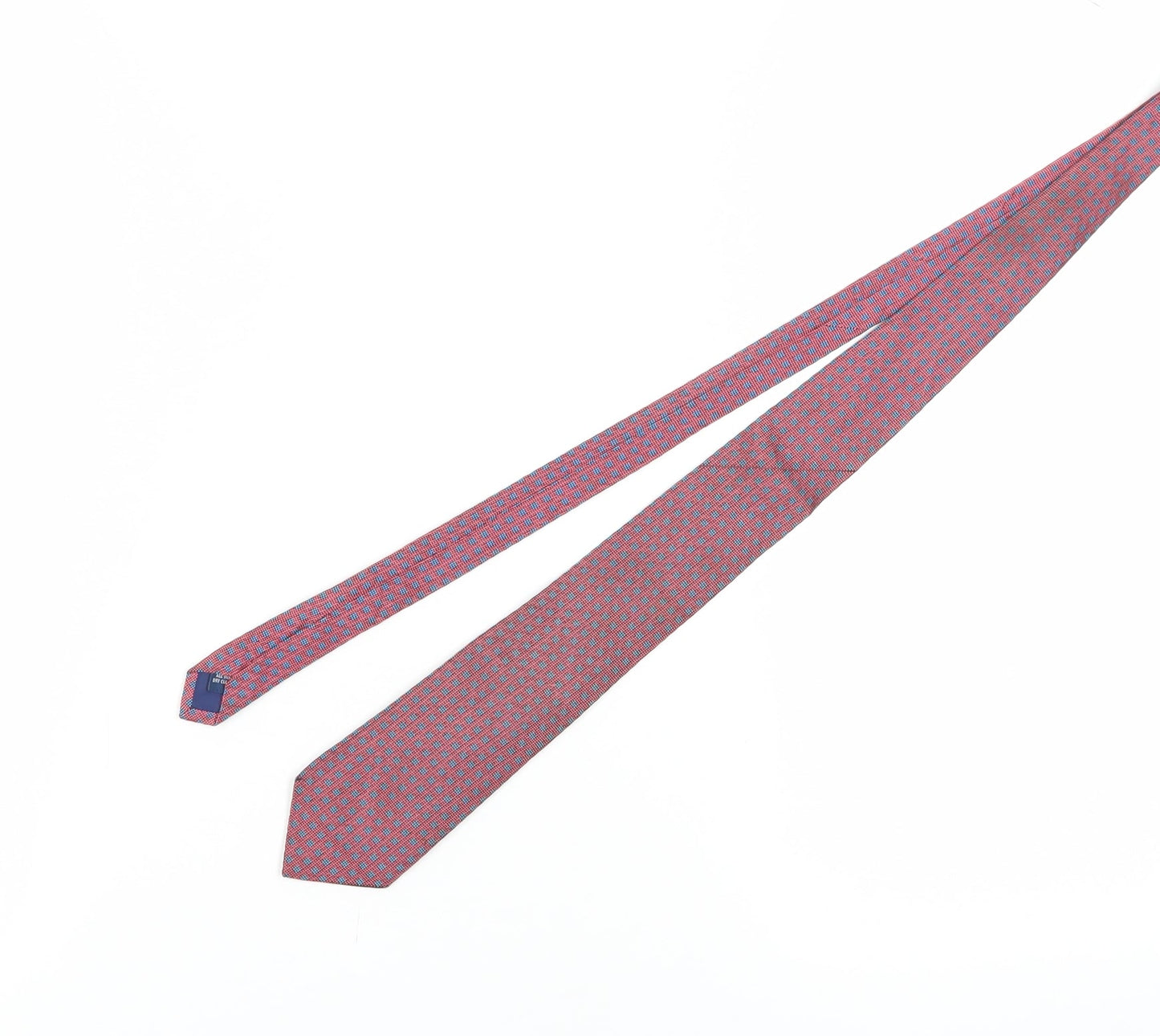Hackett Men's Multicoloured Geometric Silk Tie