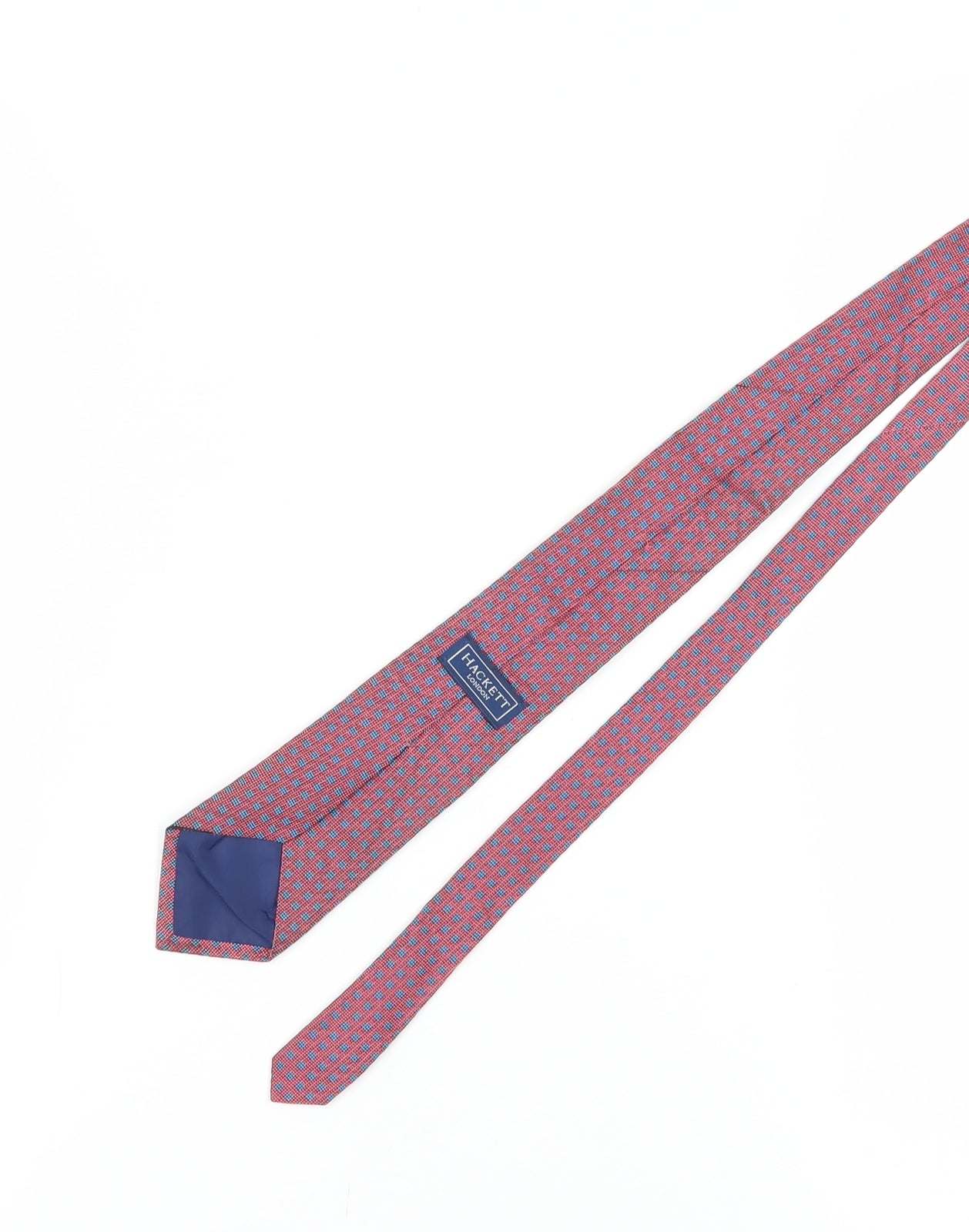 Hackett Men's Multicoloured Geometric Silk Tie