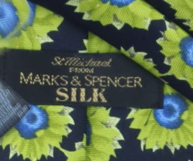 Marks and Spencer Men's Floral Silk Tie
